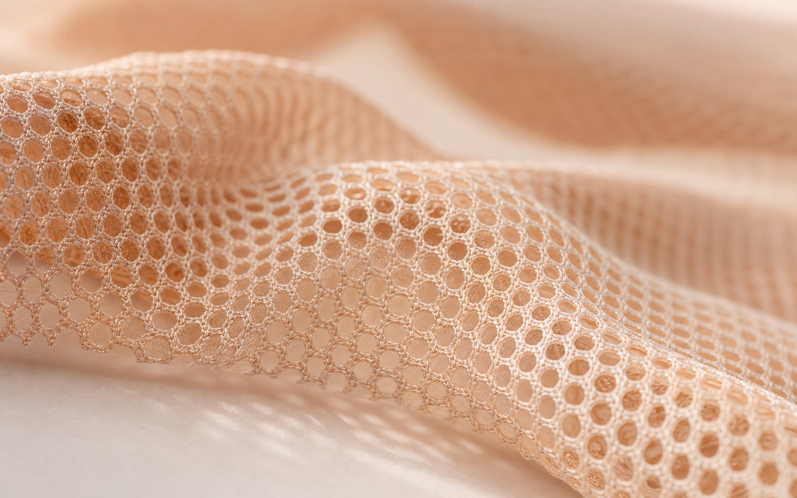 Macro of powernet shapewear fabric structure
